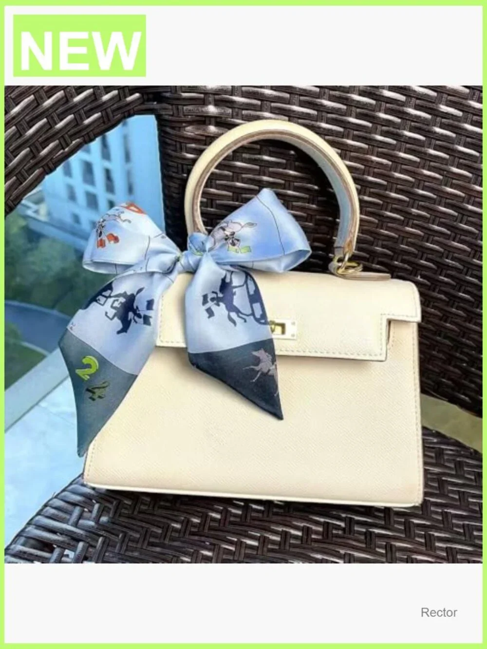Mulberry Silk Skinny Scarf for Handbags & Hair 2